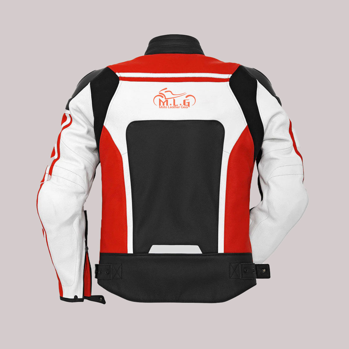 Mens Racer Leather Jacket - Moto Leather Gear